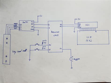 digital weighing scale schematic|Arduino Weigh Scale .